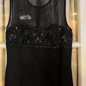 Elegant Black Sleeveless Dress